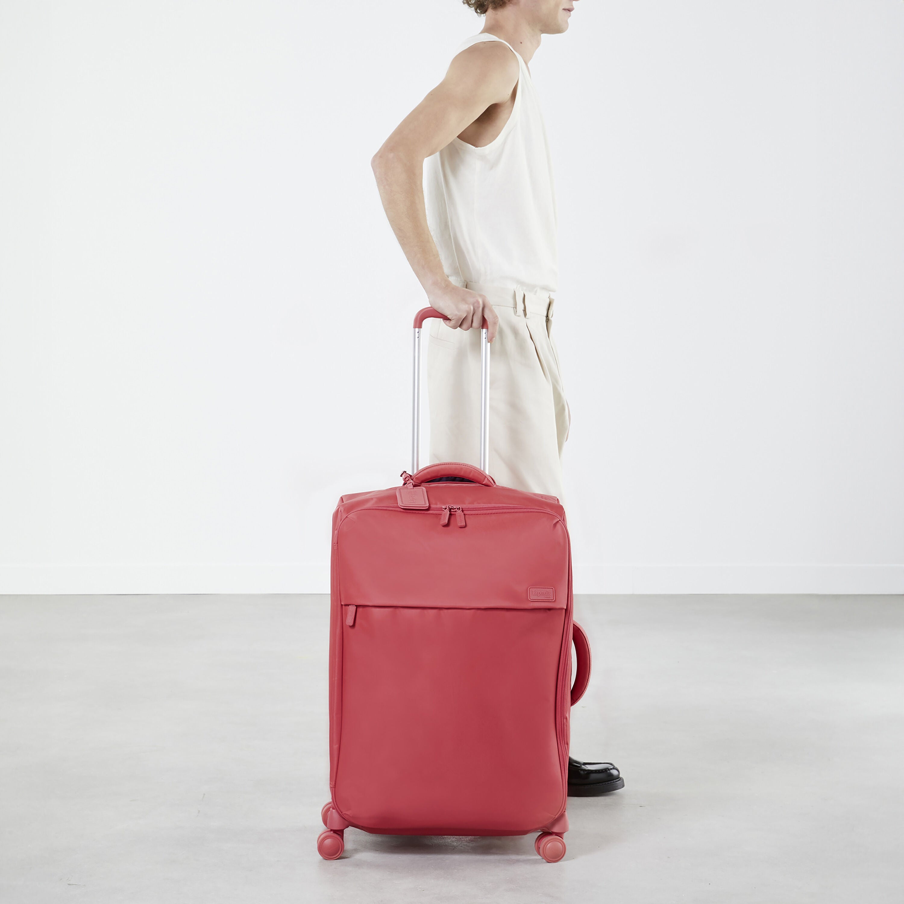Plume Long Trip Large Checked Luggage Lipault